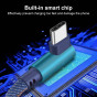 iShopping - Voxlink Fast Charging USB Type C Cable Denim Blue 1m
