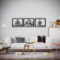 iShopping - Abdullah`s Fashion Tasbeeh Of Bibi Fatima Set Of Three Frames