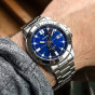 iShopping - Casio Dial Stainless Steel Men's Watch Dark Blue - (MTP-VD01D-2E)