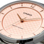 iShopping - Casio Peach Dial Stainless Steel Watch For Women (LTP-VT04D-4A)