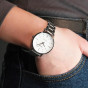 iShopping - Casio White Dial Stainless Steel Watch For Women (LTP-VT03D-7B)