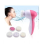 iShopping - Charming Closet 5 in 1 Face Massager & Cleanser - Pink