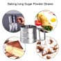 iShopping - City Mart Stainless Steel Mesh Flour Sifter Sieve Strainer