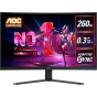iShopping - AOC 31.5 Inch QHD 260Hz Curved Gaming Monitor (C32G42ZE)