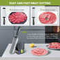 iShopping - Adjustable 2 or 4 mm Manual Meat Slicer