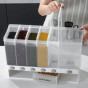 iShopping - Wall Mounted Rice and Cereal Dispenser with 6 Compartments
