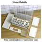 iShopping - Wall Mounted Rice and Cereal Dispenser with 6 Compartments