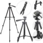 iShopping - Muzamil Store Lightweight Video Tripod 3-way Head Mount Camera Tripod
