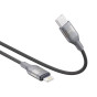 iShopping - Login ChargePop PD to IOS Cable Grey (L-904)