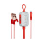 iShopping - Login Clawdrive Clip Charger Red (L-500)