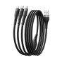 iShopping - Login 3 IN 1 Cable Black (L-909)