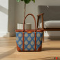 iShopping - HBH Miraas Tote Blue Canvas