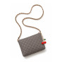 iShopping - HBH Mini Quilted Crossbody Bag Grey