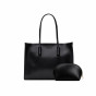 iShopping - HBH Office Bag Tote Black (Free Make-up Pouch)