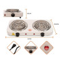 iShopping - Dual Burner Electric Stove for Home, Office & Kitchen