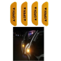 iShopping - Muzamil Store Car Door Open Sticker Reflective Safety 4Pcs