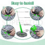 iShopping - Green Twist Mop 2-in-1 Microfiber Floor Cleaning Mop