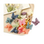 iShopping - Alizay Fashion Butterfly Hair Claw Clips - Pack Of Ten
