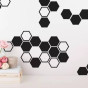 iShopping - Gold Honeycomb Wall Decals Hexagon Vinyl Sticker