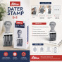 iShopping - Letsshop Shiny D 5 Stamp Adjustable Date Stamp Office