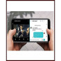 iShopping - MISC 3D Glass Screen Protector For Galaxy J6 - Black