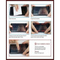 iShopping - MISC 3D Glass Screen Protector For Huawei Honor 7C - Black