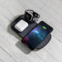 iShopping - Mophie 3 In 1 Qi Wireless Charging Pad Black