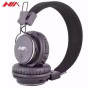 iShopping - NIA Q8 Bluetooth Stereo Headset Fold-Able Black