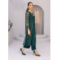 iShopping - Azure Emerald Net Festive Unstitched 2 Piece Suit Green (EDAZK176)