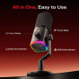 iShopping - Maono 100W PD Wireless Podcast Microphone With Stand