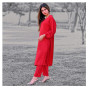 iShopping - Vcare Natural 2 Pieces Casual Suit For Women Red - RL