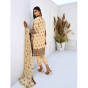 iShopping - Glittire Aura Collection Vol-1 Unstitched 3 Piece (Sandy Scarlet)