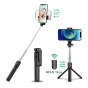 iShopping - 3-in-1 R1/R1S Wireless Selfie Stick Tripod with Bluetooth Remote