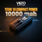 iShopping - Vizo Titan 10 10000mAh 22.5W Power Bank Black - (VPB-T10)