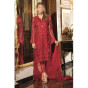 iShopping - Waqas inc Embroidery Unstitched Chiffon 3 Piece Suit (0026)