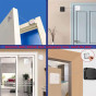 iShopping - Automatic Door Closer Self Closing Door Hinge