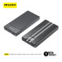 iShopping - AWEI P88K 10000mAh Power Bank with Cable - Grey