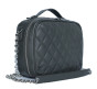 iShopping - Ayra Quilted Crossbody Bag For Women Black