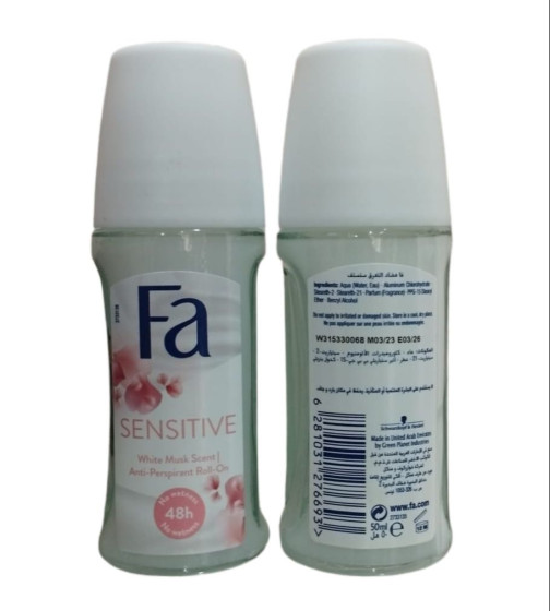 iShopping - FA Sensitive Antiperspirant RollOn 50ml Henkel Dubai