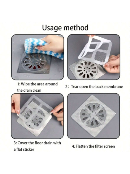 iShopping - Promax Floor Drain Sticker For Clogging Filter Net