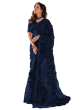 iShopping - Zr Collection Indian Unsititched Net Saree Collection