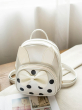 iShopping - Rangoon Bow Polka Mini Backpack For Women White