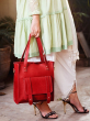 iShopping - Rangoon Messenger Bag For Women Red