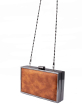 iShopping - Rangoon Minaudiere Clutch Bag For Women Brown