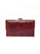 iShopping - Rangoon Minaudiere Clutch Bag For Women Mehroon
