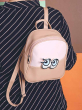 iShopping - Rangoon Rolling Eyes Mini Backpack For Women Brown