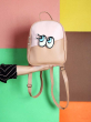 iShopping - Rangoon Rolling Eyes Mini Backpack For Women Brown
