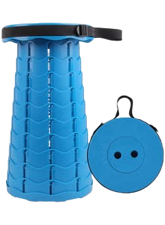 iShopping - Bjm Generic Folding Telescopic Stool Blue (N43097802A)