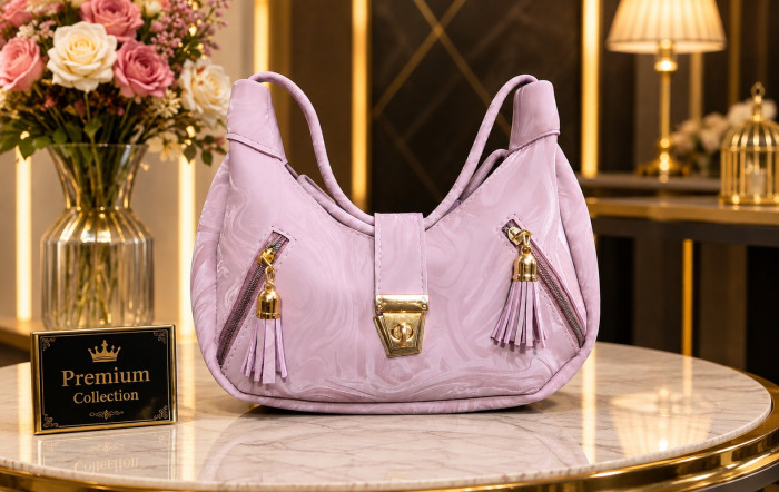 iShopping - Marble Pattern Luxury Women's Handbag