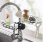 iShopping - City Mart Kitchen Stainless Steel Sink Drain Rack Sponge Holder
